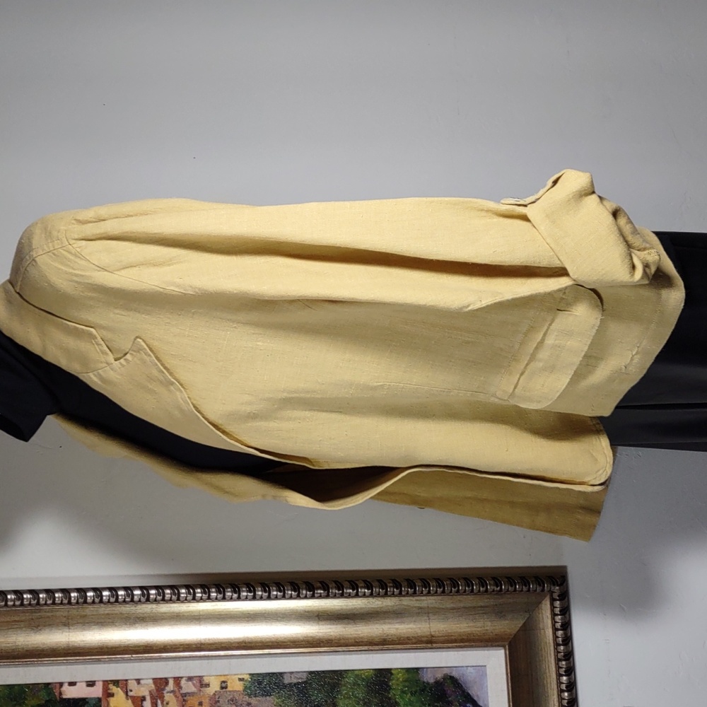 Chico's Linen Jacket - Picture 4 of 7